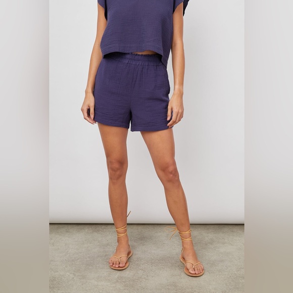 RAILS Miley Top & Leighton Short both in admiral blue (selling as 2 piece set) - Picture 2 of 15